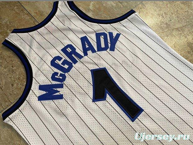 Men's Tracy McGrady White Retro Classic Team Jersey