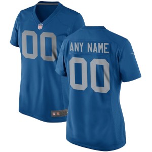 Women's Royal Custom Game Team Jersey