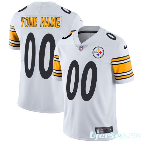 Men's Customized White Limited Team Jersey