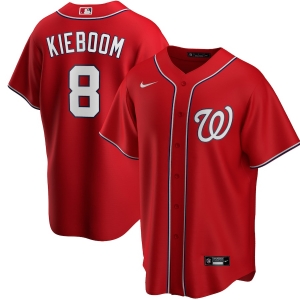 Youth Carter Kieboom Red Alternate 2020 Player Team Jersey