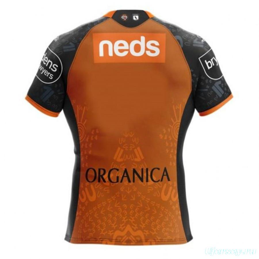 Wests Tigers 2021 Mens Indigenous Rugby Jersey