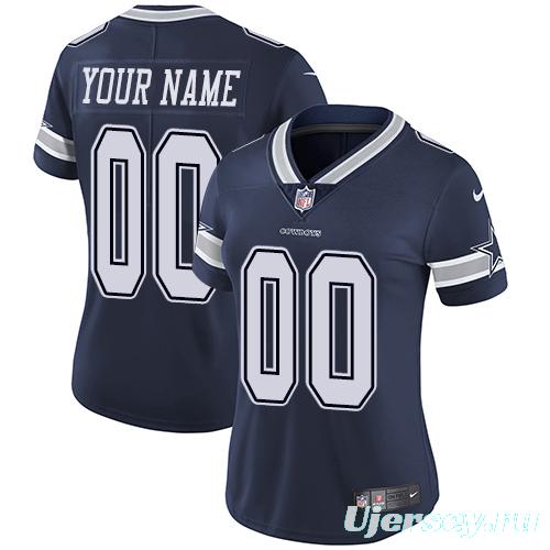 Women's Navy Customized Team Jersey