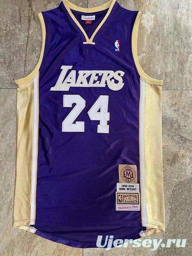 Men's Kobe Bryant Purple Retro Classic Team Jersey