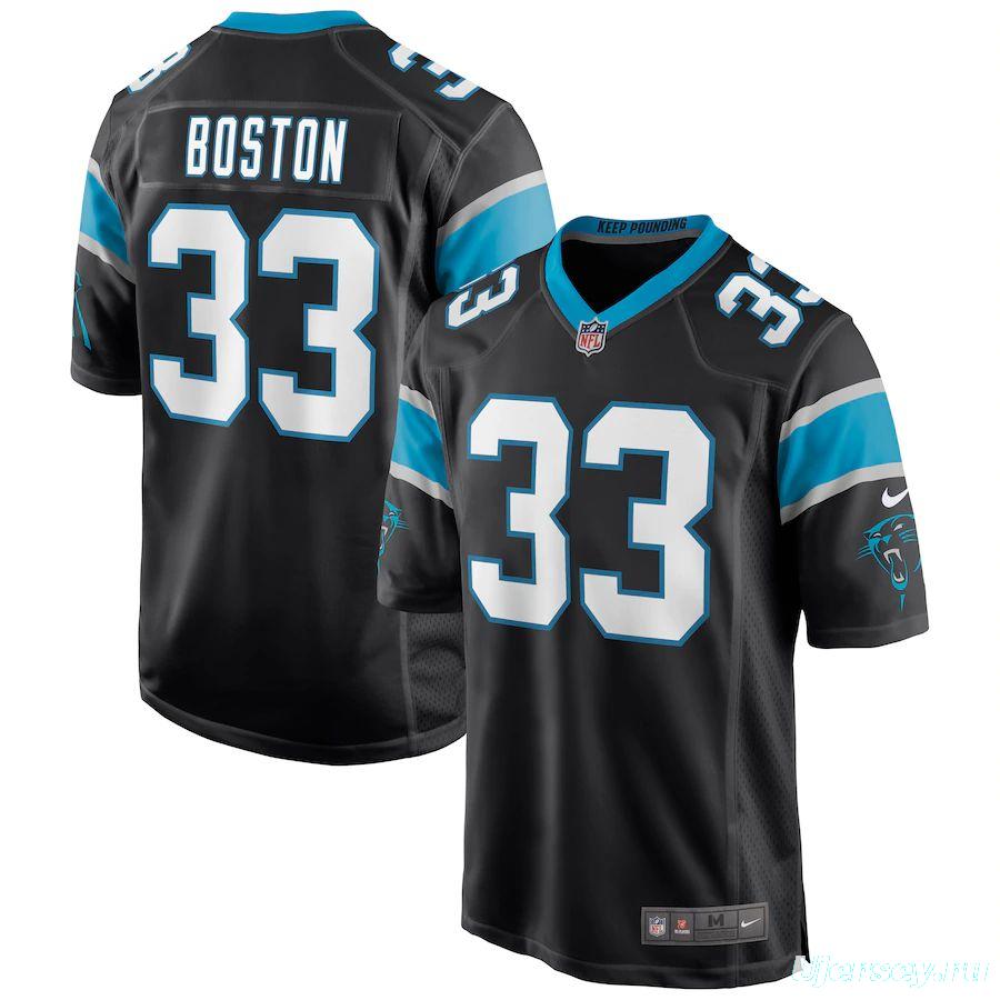Men's Tre Boston Black Player Limited Team Jersey