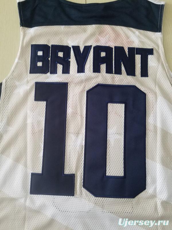 Kobe Bryant 10 White USA Basketball Jersey