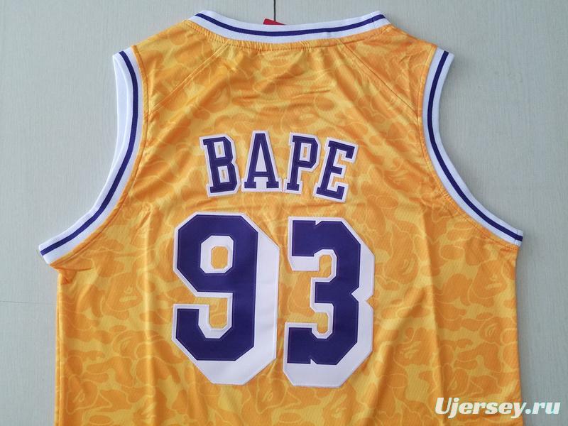 Men's No.93 Fashion Edition Basketball Jersey