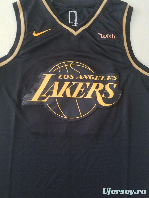 LeBron James 23 Black Golden Edition Jersey