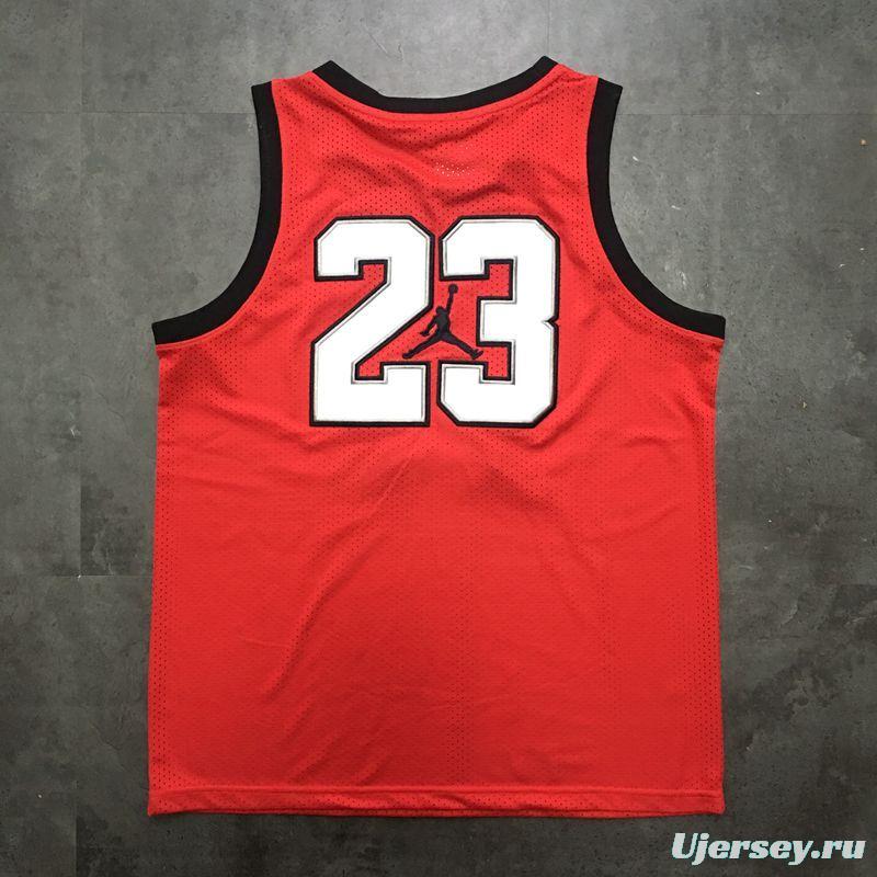 Men's Michael Jordan Red Retro Classic Team Jersey