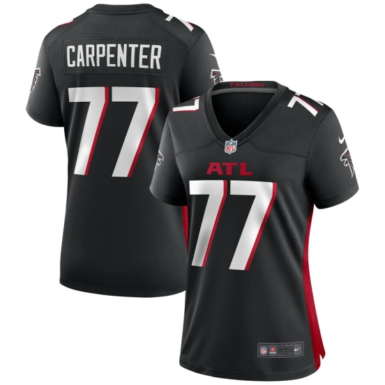 Women's James Carpenter Black Player Limited Team Jersey