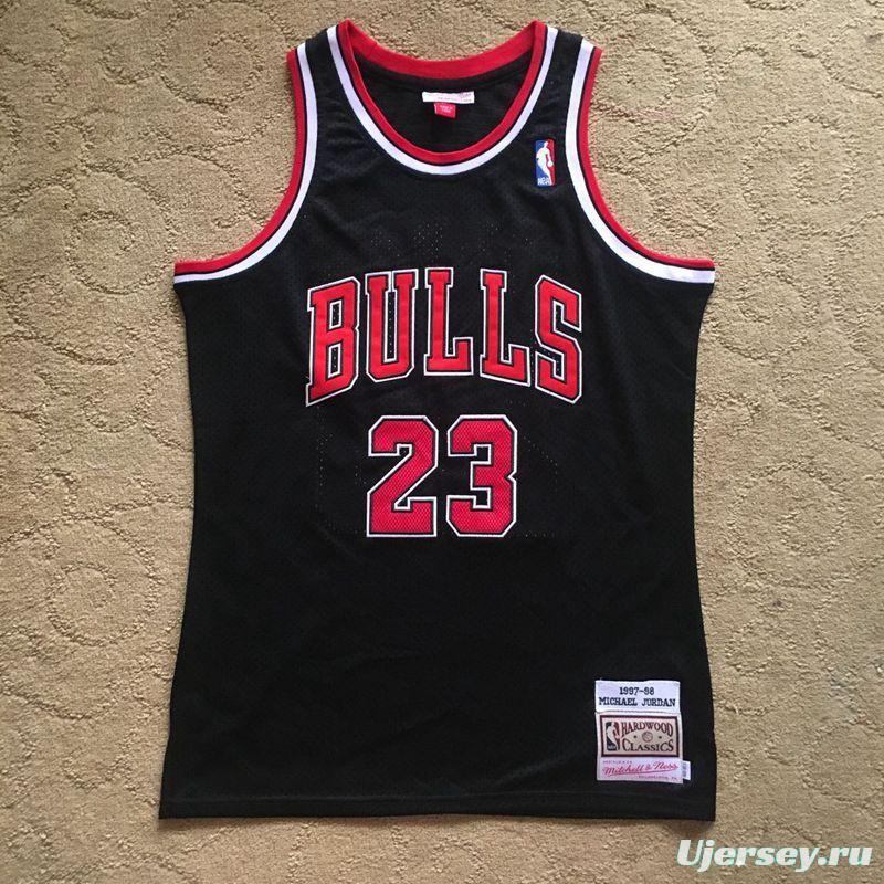 Men's Michael Jordan Black Retro Classic Team Jersey