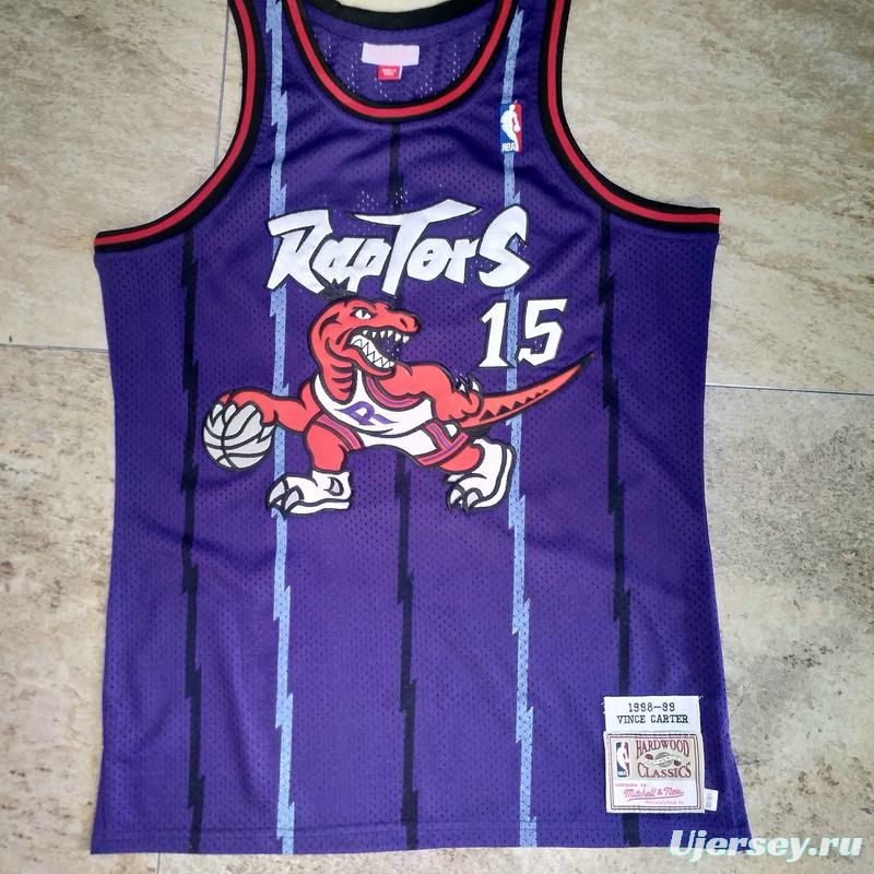 Men's Vince Carter Purple Retro Classic Team Jersey