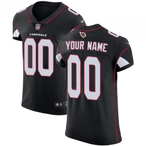 Men's Black Alternate Custom Elite Team Jersey