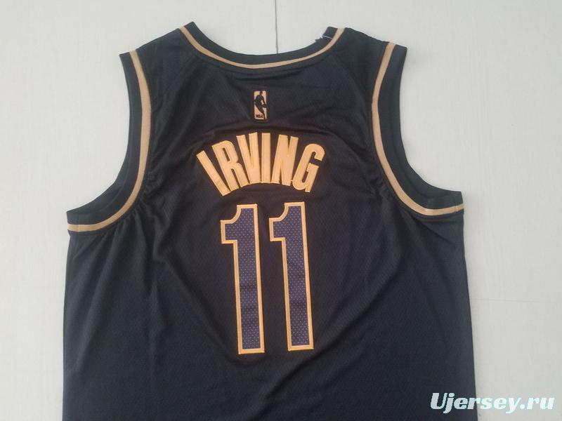 Kyrie Irving 11 Black Golden Edition Jersey