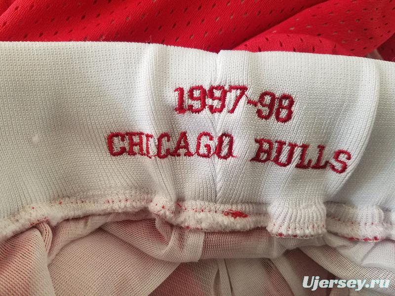 Chicago 1997-98 Throwback Classics Basketball Team Shorts