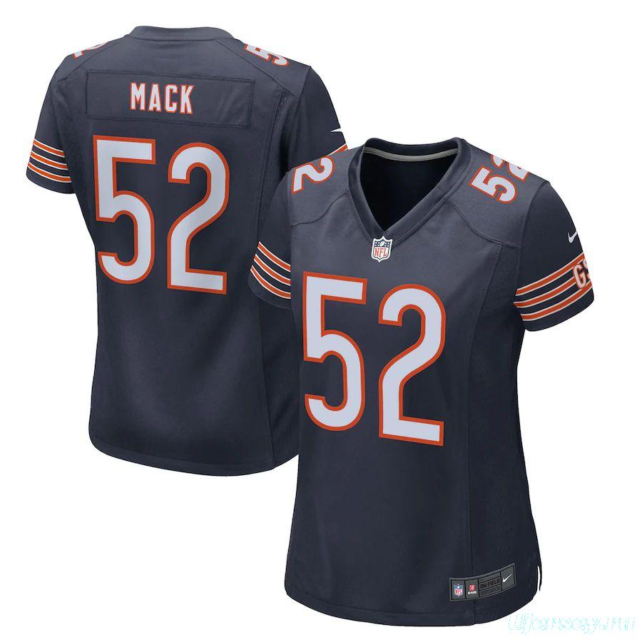 Women's Khalil Mack Navy Player Limited Team Jersey