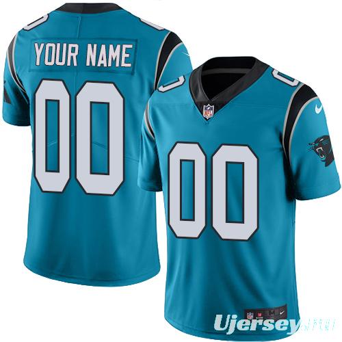 Men's Blue Alternate Custom Limited Team Jersey