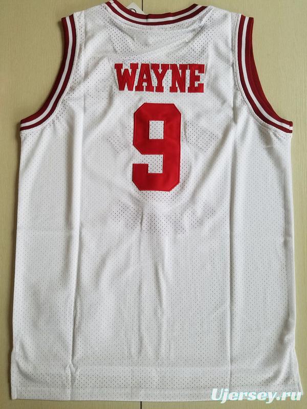 Dwayne Wayne 9 Hillman College Theater White Basketball Jersey A Different World