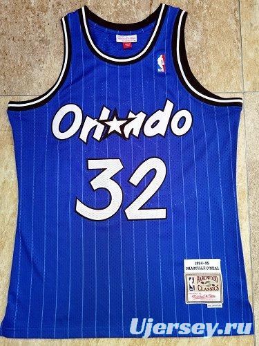 Men's Shaquille O'Neal Blue Retro Classic Team Jersey