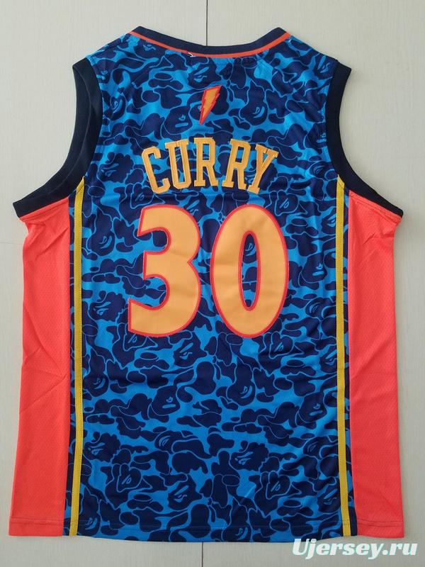 Men's Stephen Curry Fashion Edition Basketball Jersey