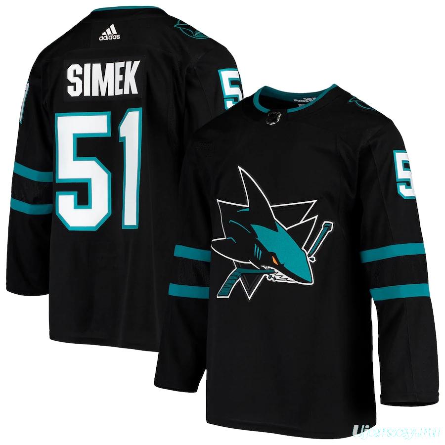 Youth Radim Simek Black Alternate Team Jersey