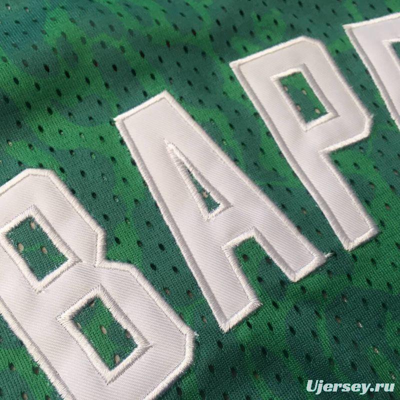 Men's BAPE Green Retro Classic Team Jersey