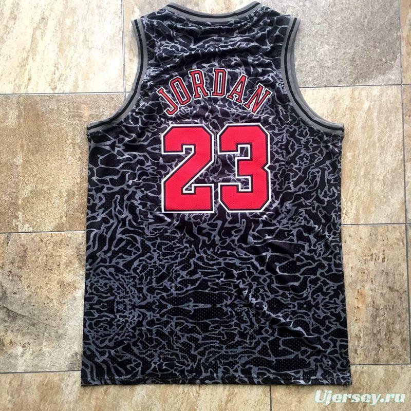 Men's Michael Jordan Black Retro Classic Team Jersey