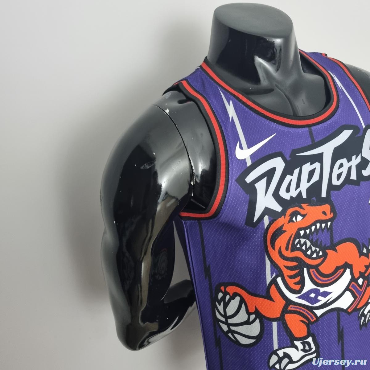 Toronto Raptors McGRADY#1 Purple NBA Jersey