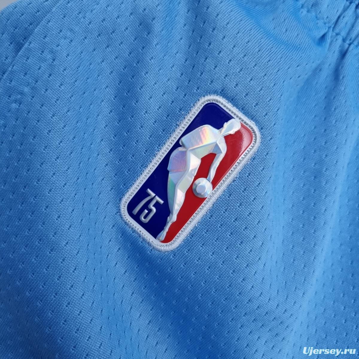 2022 Los Angeles Clippers City Edition Blue NBA Shorts