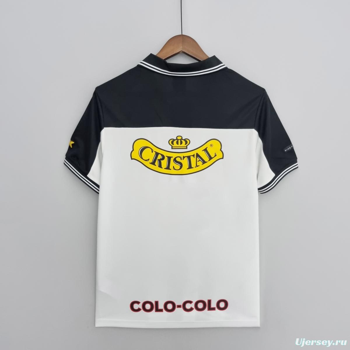 Retro 1999 Colo Colo home Soccer Jersey