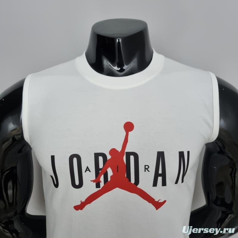 Mens Jordan Casual White T-Shirts #K000161