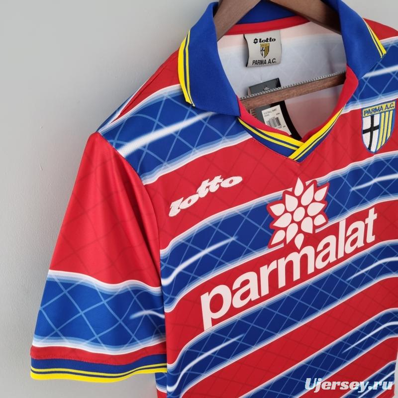 Retro Parma 98/99 Away Soccer Jersey