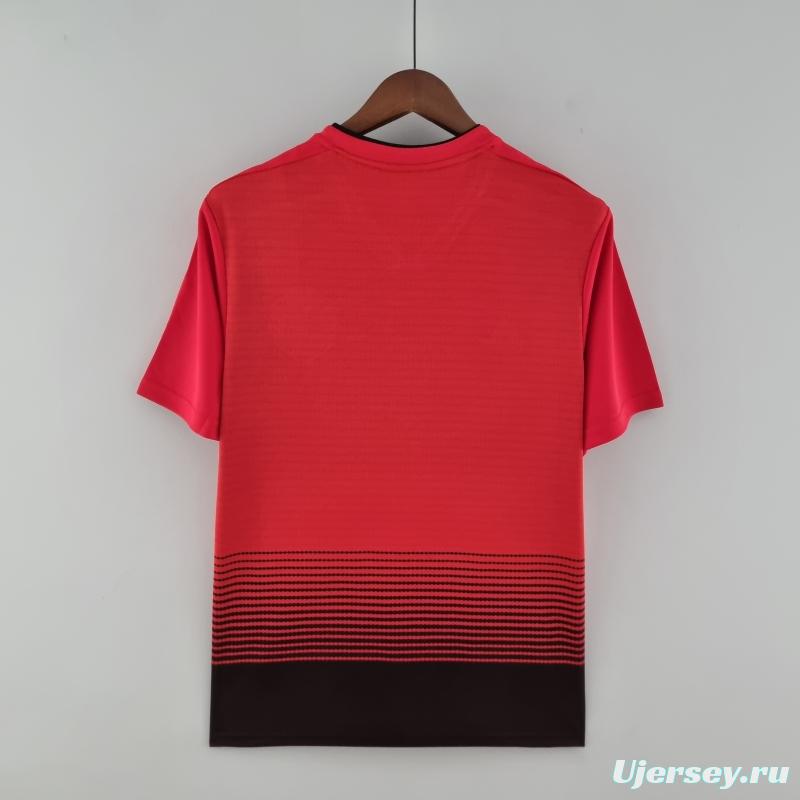 Retro 18/19 Manchester United Home Soccer Jersey