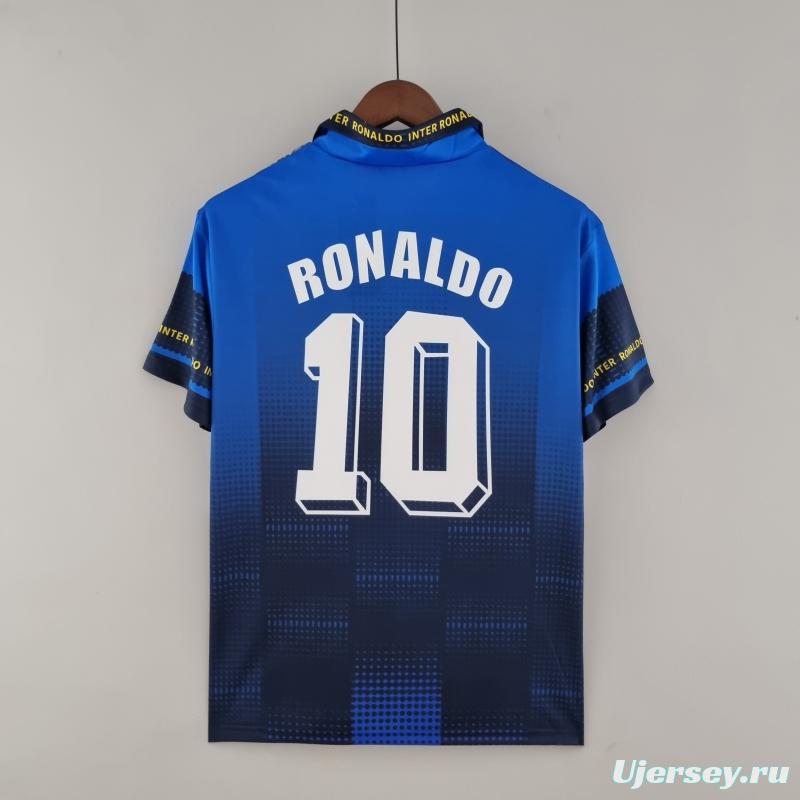 Retro Inter Milan 97/98 Ronaldo Shirt