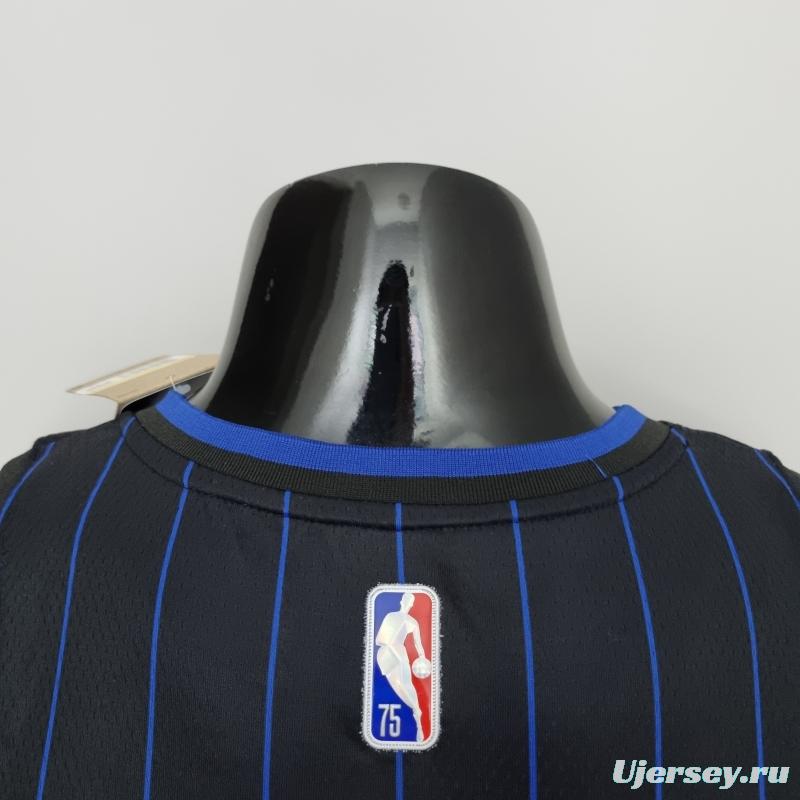 75th Anniversary Anthony#50 Orlando Magic Black NBA Jersey