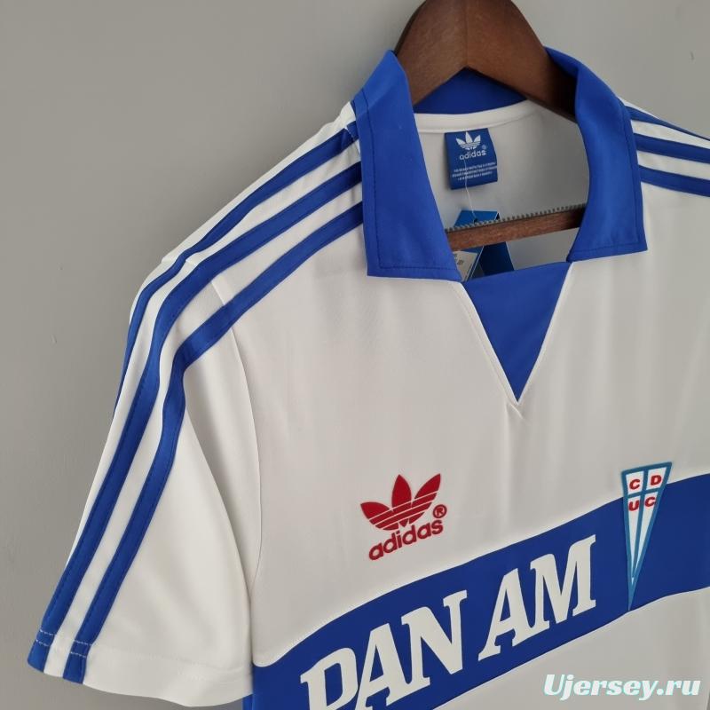 Retro 1987 Deportivo Universidad Católica Home Soccer Jersey