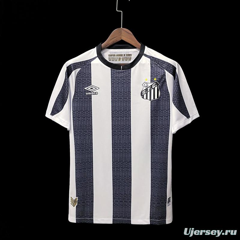 22/23 Santos Away  Soccer Jersey