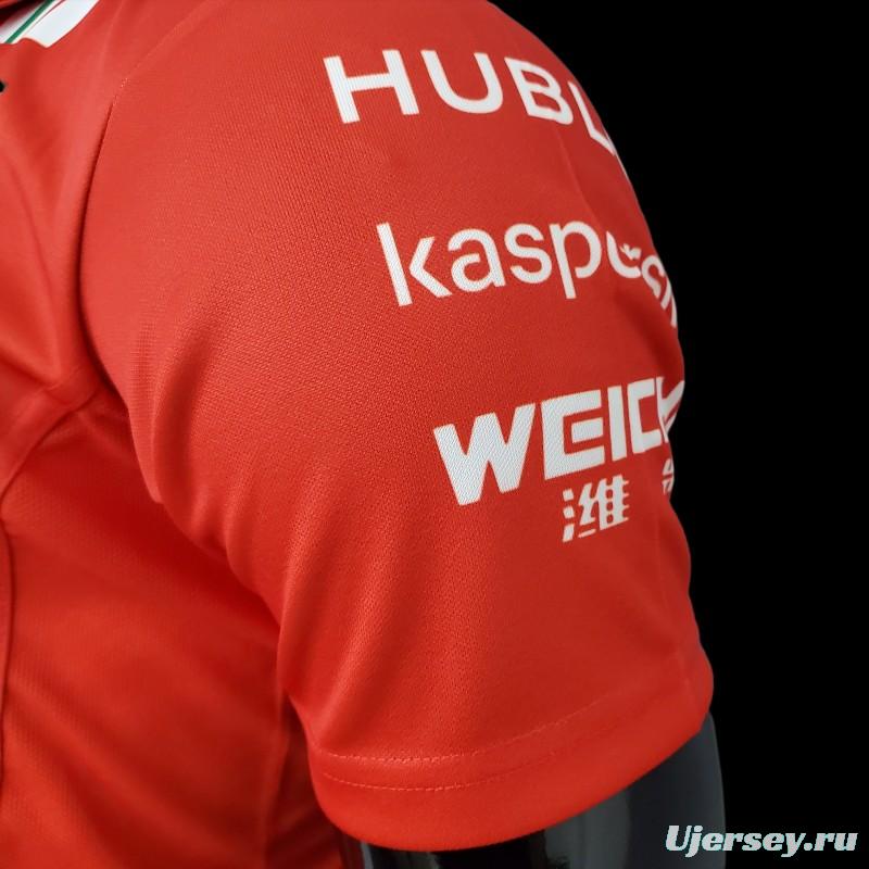 F1 Formula One; Ferrari Racing Suit Polo Red 
