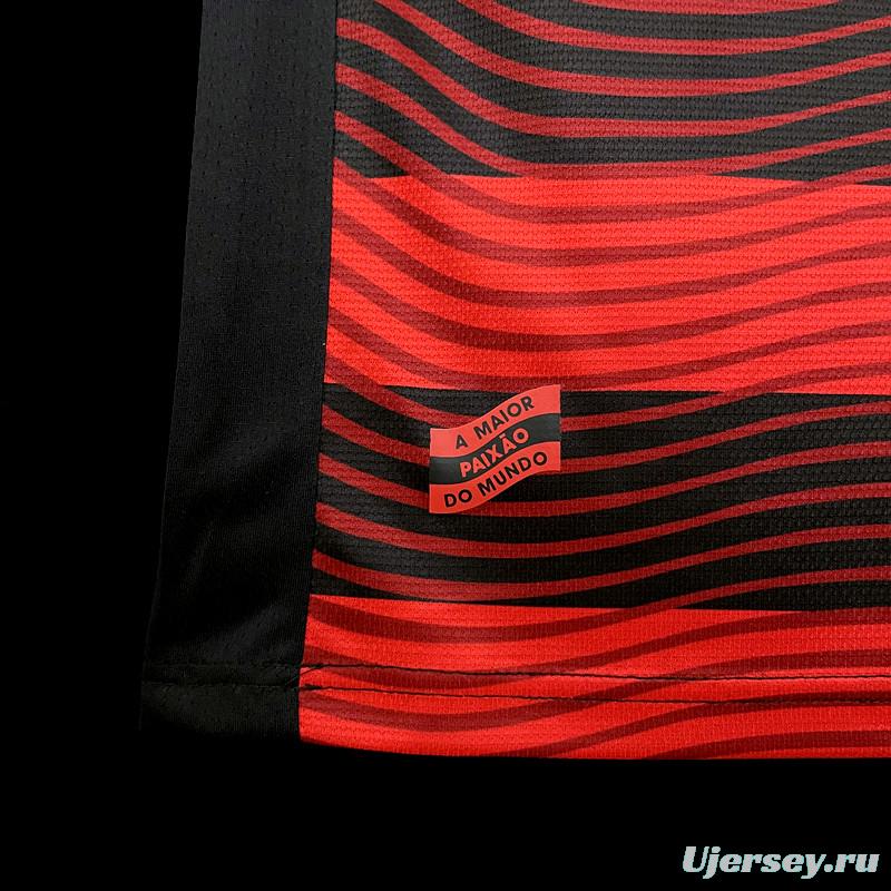 22/23 Flamengo Home Vest  Soccer Jersey