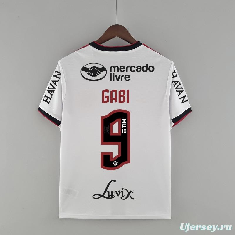 22/23 All Sponsors Flamengo Away  Soccer Jersey