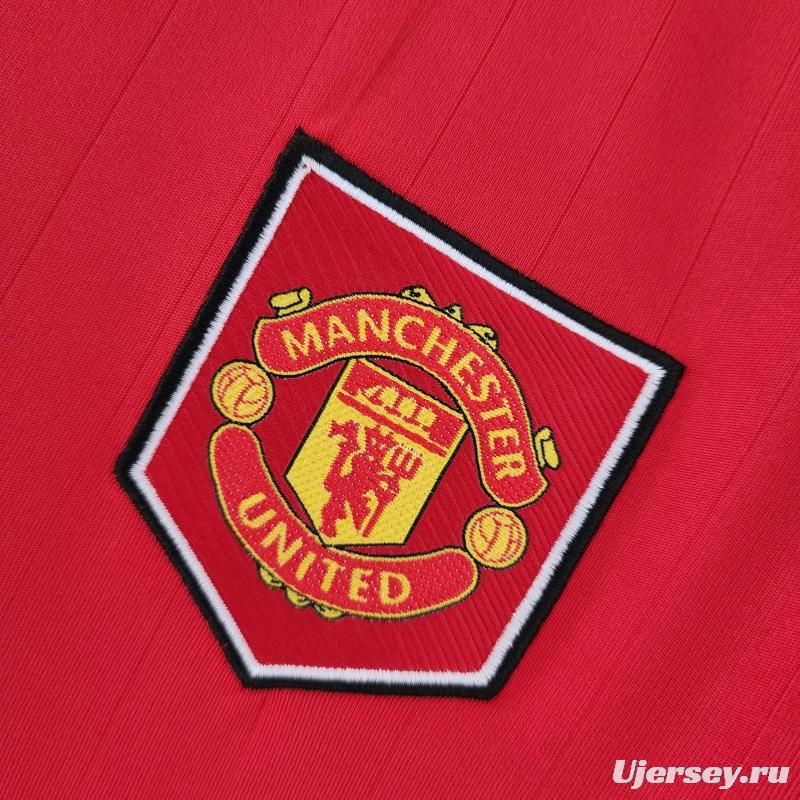 22/23 Women Manchester United Home  Soccer Jersey