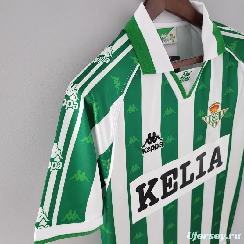 Retro Real Betis 96/97 Home  Soccer Jersey