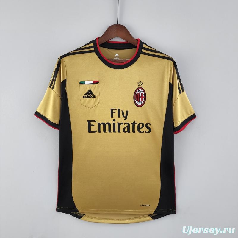 Retro 13/14 AC Milan Third Away  Soccer Jersey