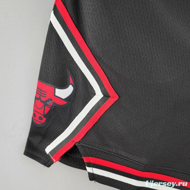 Chicago Bulls Black NBA Shorts 