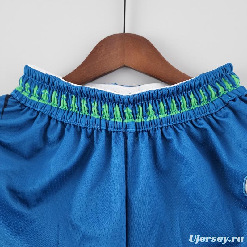 2022 Minnesota Timberwolves City NBA Shorts 