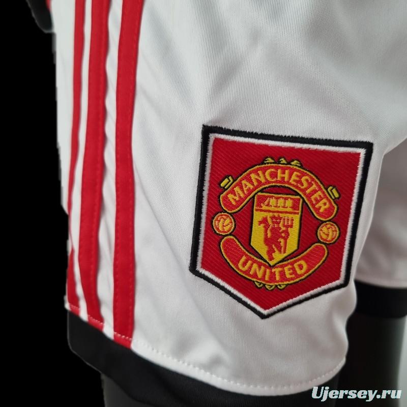 22/23 Kids Kit Manchester United Home 16-28 Soccer Jersey