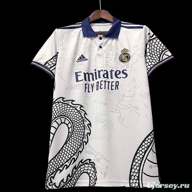 22/23 Real Madrid Chinese Dragon White 