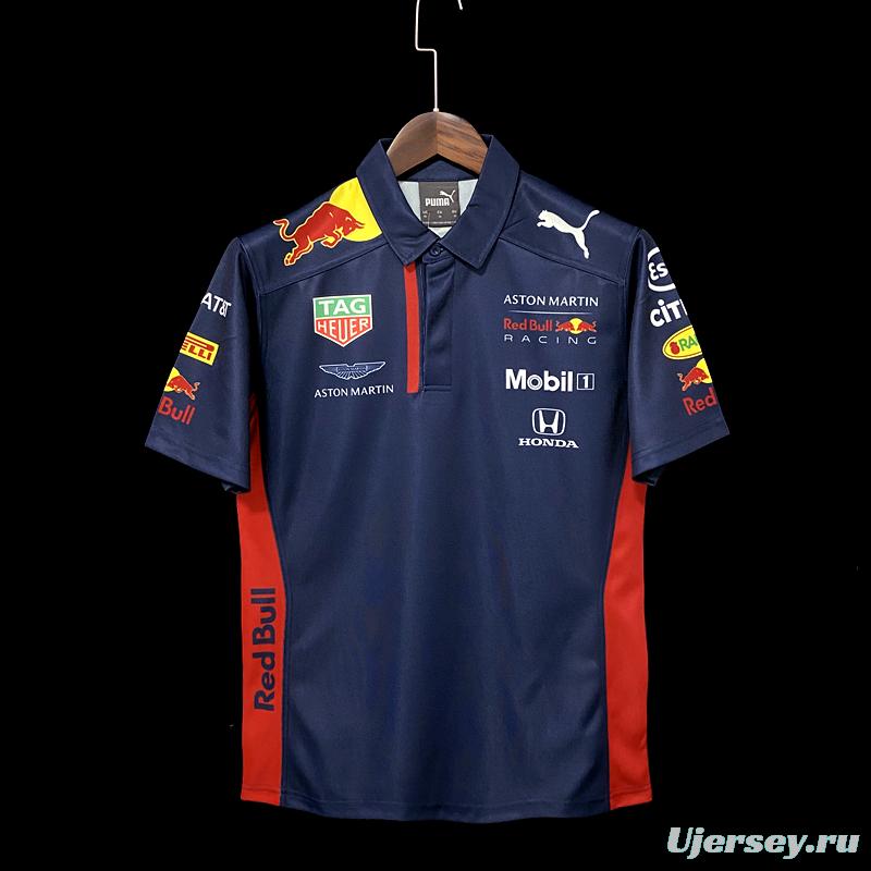 F1 Red Bull Royal Blue POLO 