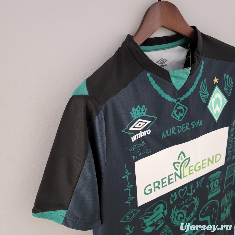 22/23 Werder Bremen Tattoo Version Jersey