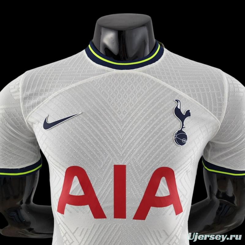 Player Version 22/23 Tottenham Hotspur Home Soccer Jersey