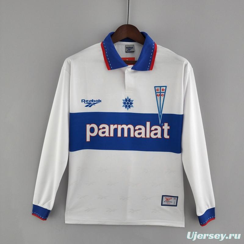 Retro 1998 Long Sleeve Deportivo Universidad Católica Home Soccer Jersey